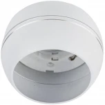 Светильник встраиваемый-накладной. Sotto DLC-S614 GX53 WHITE/SILVER (220V, круглые)