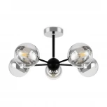 Потолочная люстра на штанге Freya Sonnet FR5271PL-05B шарики