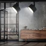 Трековый светильник ЭРА TR48 - GX53 BK (220V, круглые)