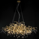 Подвесная люстра Loft It Bijout 10067/1250 GD (220V, на тросе, ветки)