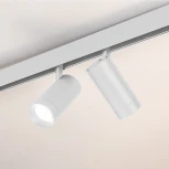 Трековый светильник магнитный светодиодный MAG-ORIENT-SPOT-R65-20W Day4000 (WH, 24 deg, 48V) (Arlight, IP20 Металл) 037122