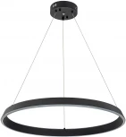 Подвесной светильник 14019/1P Black Indigo Orta V000090L (регулировка яркости, LED, 220V, пульт управления, на тросе, кольцо)