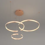 Подвесной светильник Eurosvet Gap 90180/3 (LED, 220V, пульт управления, на тросе, кольцо)