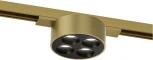 Трековый светильник для магнитного шинопровода Denkirs Shine Grill DK5772-SB 48V 6W сатинированная латунь (LED, круглые)