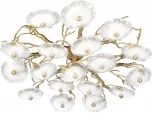 Потолочная люстра Loft It Bloom 10352/1000C AB (220V, цветы, ветки)