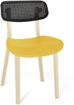 Стул SHT-S85 черный/желтый/бежевый Sheffilton 2304646306