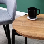 Стол кофейный R-Home Clio Шерман коньяк