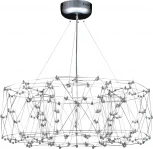 Подвесная люстра светодиодная ST Luce Gravetta SL6602.103.72 Хром/Прозрачный LED 1*72W 4000K (220V, на тросе)