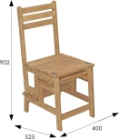 Стул-стремянка Массив бук от фабрики Mebelik