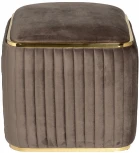 Пуфик Garda Decor 102AN-PUF-1300-KOR (Коричневый)