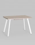 Стол Stool Group Plain 116-158*74 дуб Ан/белый УТ000034571