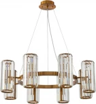 Подвесная люстра хрустальная Stilfort Twin 2175/05/16P (220V, на тросе)