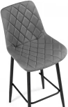 Полубарный стул Notta Баодин К Б/К крутящийся темно-серый / черный 520608
