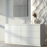 Рамка на 5 постов (белый софт) Werkel W0052961 (a067786)