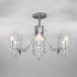 Потолочная люстра Eurosvet Rocco 60135/6 хром