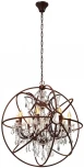 Подвесная люстра Loft It Foucaults Orb Crystal LOFT1897/8 подсвечник