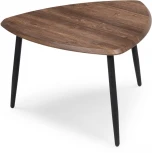 Журнальный стол Лойс мрамор черный / дуб антик 516569 Woodville