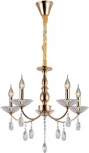 Подвесная люстра ILLUMICO IL1242-5PPA-29 GD (220V, на цепи, подсвечник, свеча)