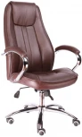 Компьютерное кресло для руководителя Long TM экокожа коричневый