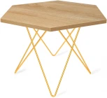 Столик журнальный SHT-TU37/ТТ20 60 ЛДСП золото/дуб песочный Sheffilton 3744346901
