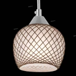 Подвесной светильник Citilux Сюзи CL171112 (220V, на проводе, бокалы, узор в клетку)