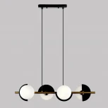 Подвесной светильник Eurosvet Moity 70149/4 черный/латунь (220V, на проводе)