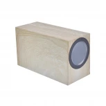 Архитектурная подсветка под две лампы GU10 сосна Uniel UUL-A01S UUL-P42A 2х6W/GU10 IP65 PINE