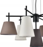 Подвесной светильник (13032/7P Black) Indigo Abbinare V000534 (220V, на тросе)