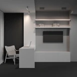 Потолочный линейный светильник светодиодный Maytoni Basis Rot C133CL-12W3K-W (220V)