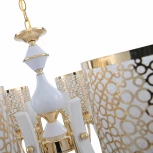 Подвесная люстра Arte Milano Florentia-6067 306067/6 Wh/Gd (220V, на цепи)