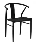 Стул обеденный Stool Group Wishbone Style черный УТ000036376
