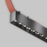 Трековый светильник ременной Downlight Maytoni Points Parity TR128B-12W4K-M-B 4000K 12Вт черный (48V)