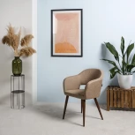 Стул R-Home Oscar Сканди Браун Темный Орех