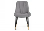 Стул Woodville на металлокаркасе Seda 1 dark gray / gold / black 15285