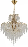 Подвесная люстра Arti Lampadari Erli E 1.5.50.105 GB (220V, хрусталь, на цепи)