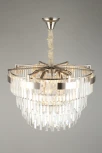 Подвесная люстра каскадная Aployt Mariz APL.813.03.15 (220V, хрусталь, на цепи)