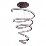 Подвесной светодиодный светильник с пультом в виде спирали Eletto Olimpia EL330P140 (220V, на тросе, спираль)