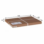 Зеркало Лючия 2401 130 см х 80 см от фабрики Mebelik