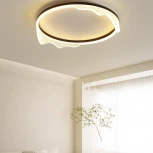 Потолочный светильник круглый Izelin D50 Black Imperiumloft Izelin01 (223813-23) (LED, 220V, кольцо)