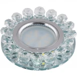 Встраиваемый точечный светильник Fametto Luciole DLS-L102 GU5.3 CHROME/CLEAR