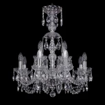 Подвесная люстра Bohemia 1402 1402/8+4/195/XL-64/Ni