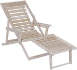 Шезлонг с подлокотниками от фабрики Mebelik