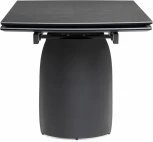 Керамический стол Готланд 160 [16625] (Готланд 160(220)х90х79 ink gray / черный) Woodville арт.588031