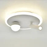 Настенно-потолочный светодиодный светильник Escada 20022LED 20022SMA/01LED SWH 22Вт, металл/акрил, белый (220V, шар, круглые)