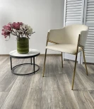 Стул DILL BLUVEL-22 MILK, велюр/ золотой каркас М-City