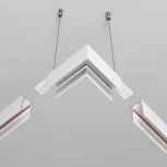 Коннектор угловой Maytoni Accessories for tracks Exility TRA034HCL-41W накладной белый