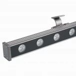 Светодиодный прожектор линейный IP65 AR-LINE-1000S-18W-24V RGB (Grey, 30 deg, DMX512) (Arlight, Закрытый) 023623