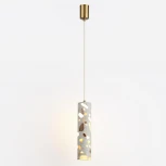 Подвесной светильник Odeon Light Terrazzo 7012/6L металл/ терраццо/античная бронза/серый IP20 6W 3000K 220V (LED, на проводе)