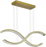 Подвесной светильник ST Luce Aceno SL6206.303.44 Латунь/Прозрачный LED 1*44W 3000K (220V, на тросе)