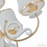 Подвесная люстра Arte Milano Florentia-1097 301097/5 Wh/Gd (220V, на цепи)
